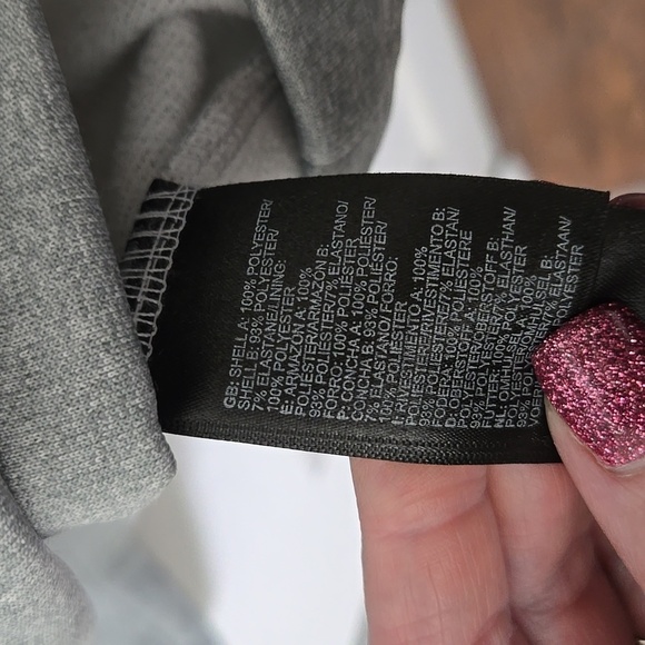 The North Face Canyonlands Mens Light Gray and 1/2 Zip Pullover Large NWOT - Picture 5 of 6